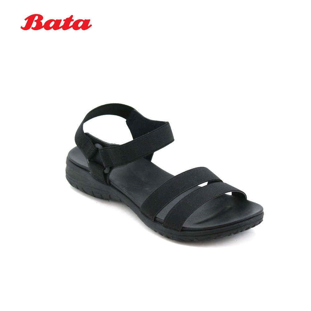 Bata black hot sale sandals