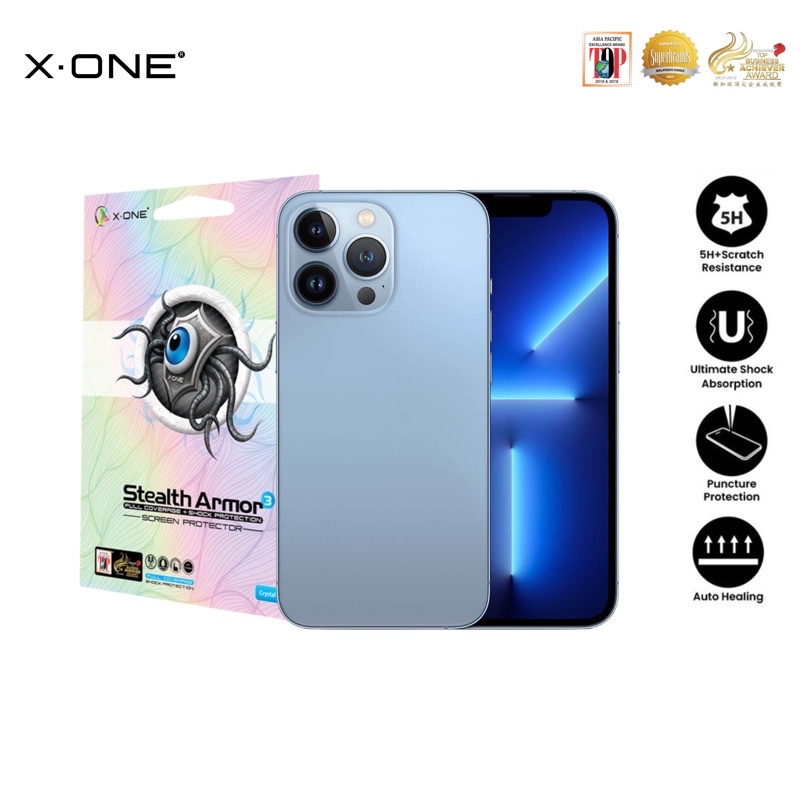 X.One Screen Protector for iPhone 13 Pro Max /12 Mini/12/12 Pro/12 Pro