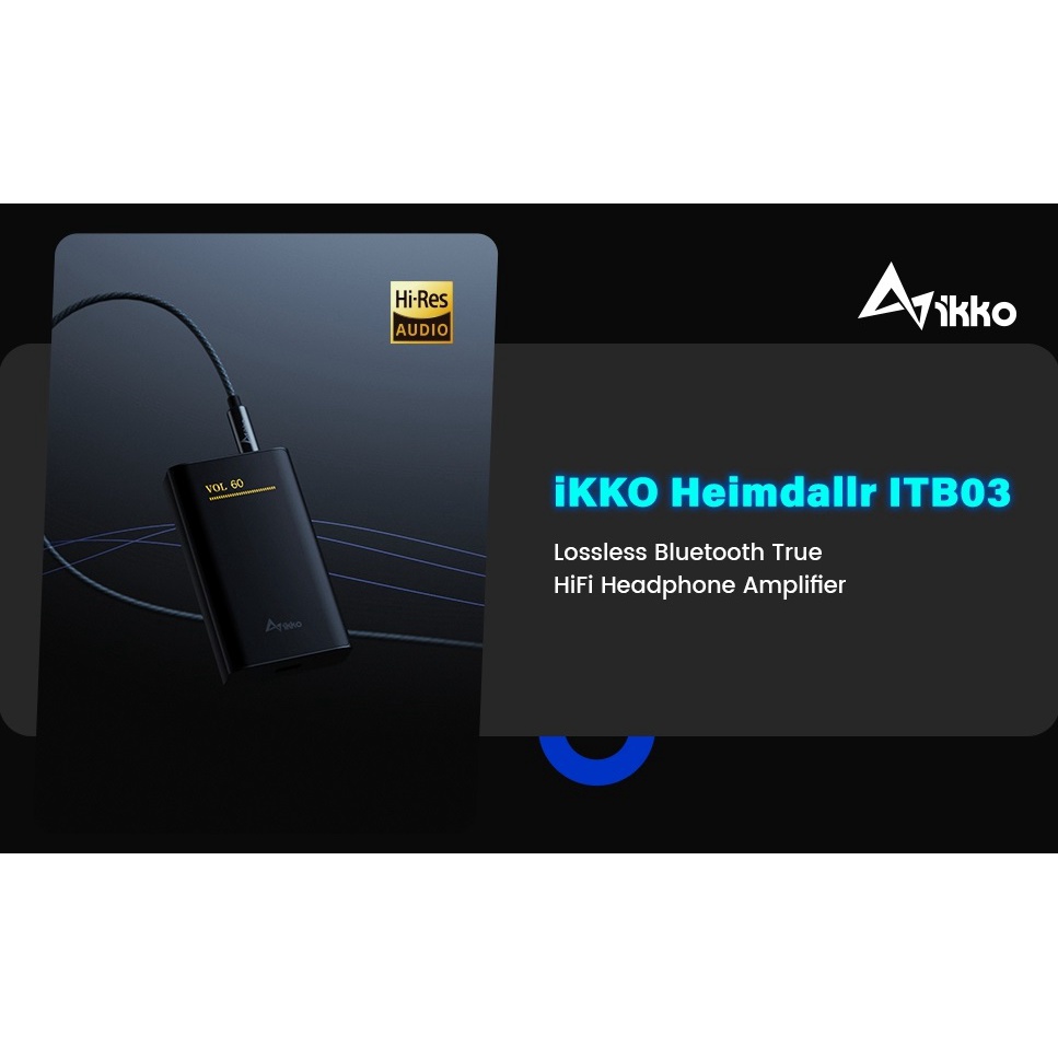 IKKO Heimdallr ITB03 Bluetooth Wireless Headphone Amplifier PS5