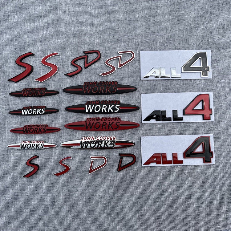 Jcw Works Logo For Mini Cooper Clubman S Countryman Coupe Paceman Sd S