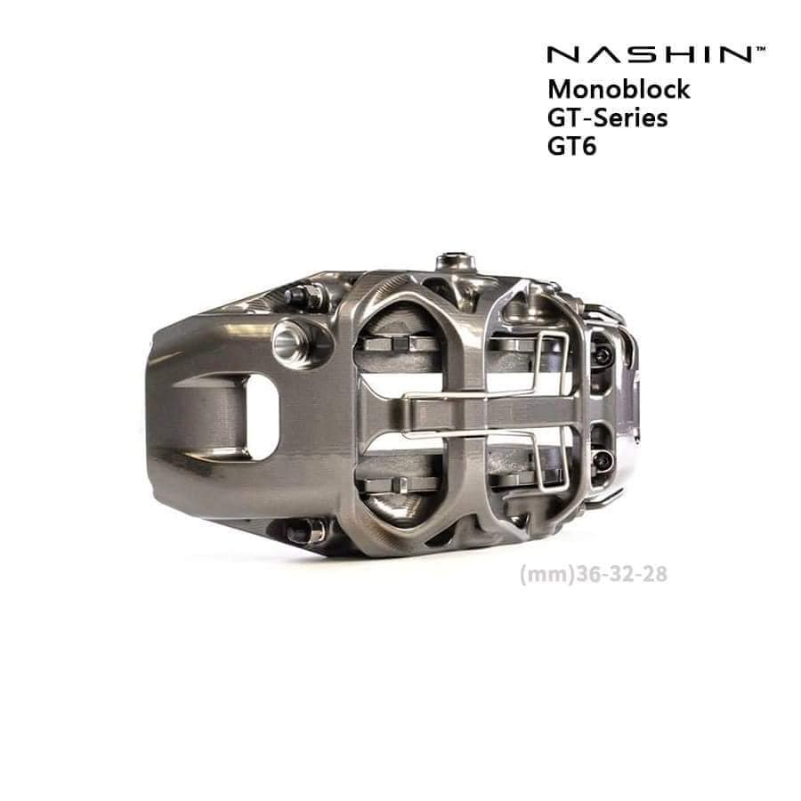 Nashin GT6 6 Pot Floating Disc Big Brake Kit (380mm) | Shopee Malaysia