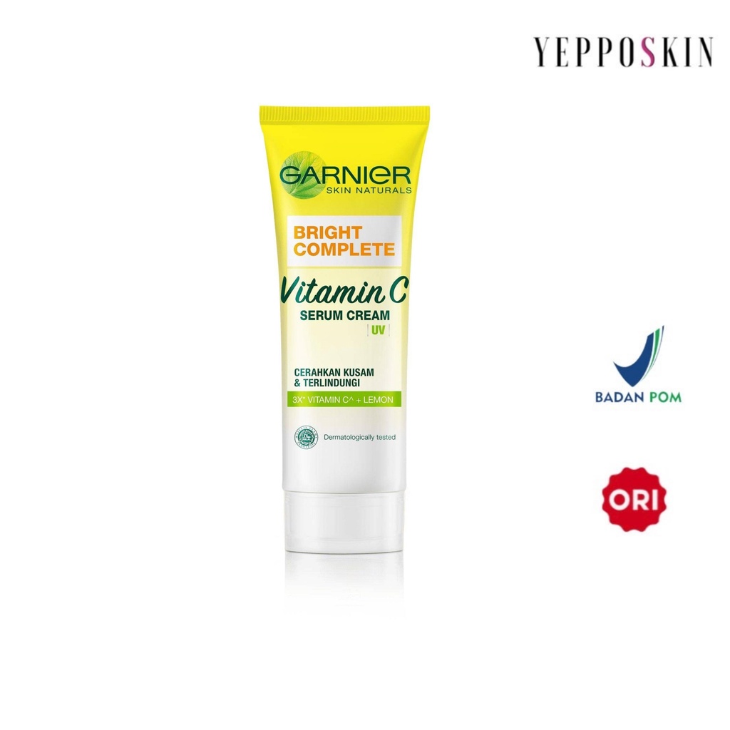 Garnier Bright Complete Vitamin C Day Serum Cream (UV) Shopee Malaysia