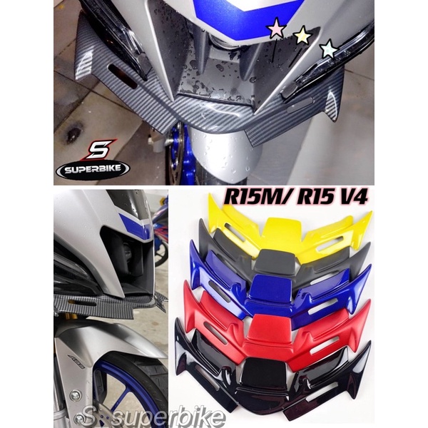 Yamaha R15V3 R15M R15V4 Winglet Depan Front READY STOCK MALAYSIA ...