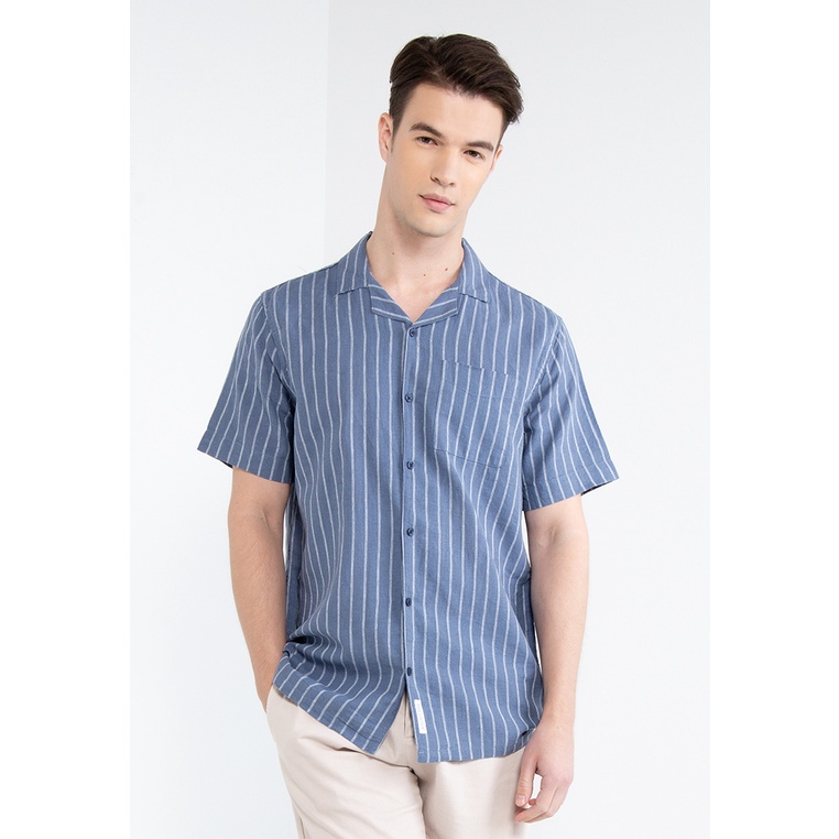 Hollister top linen shirt