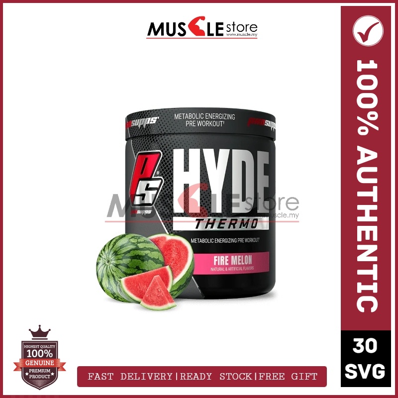 ProSupps Hyde Thermo 30 Servings PreWorkout Promotes Energy Burn Fat