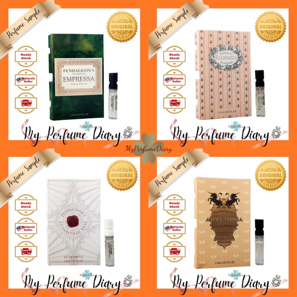 Penhaligon's Artemisia/Elisabethan Rose/Ellenisia/Empressa EDP/Luna EDT