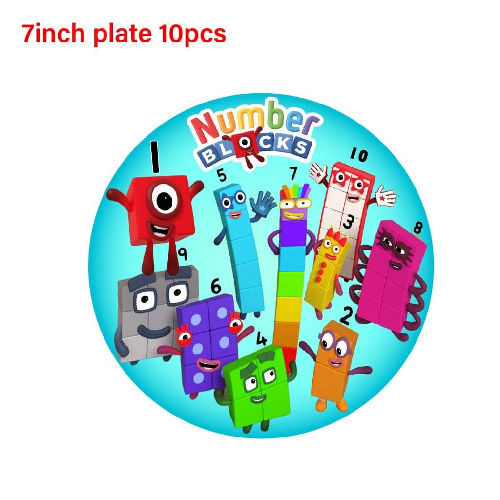 Number blocks Happy Birthday Party Decorations | Shopee Malaysia