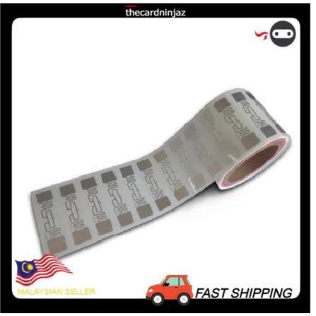 TCNGV 3 / 5 / 10 pcs UHF RFID tag sticker Alien 9662 wet inlay 915mhz ...