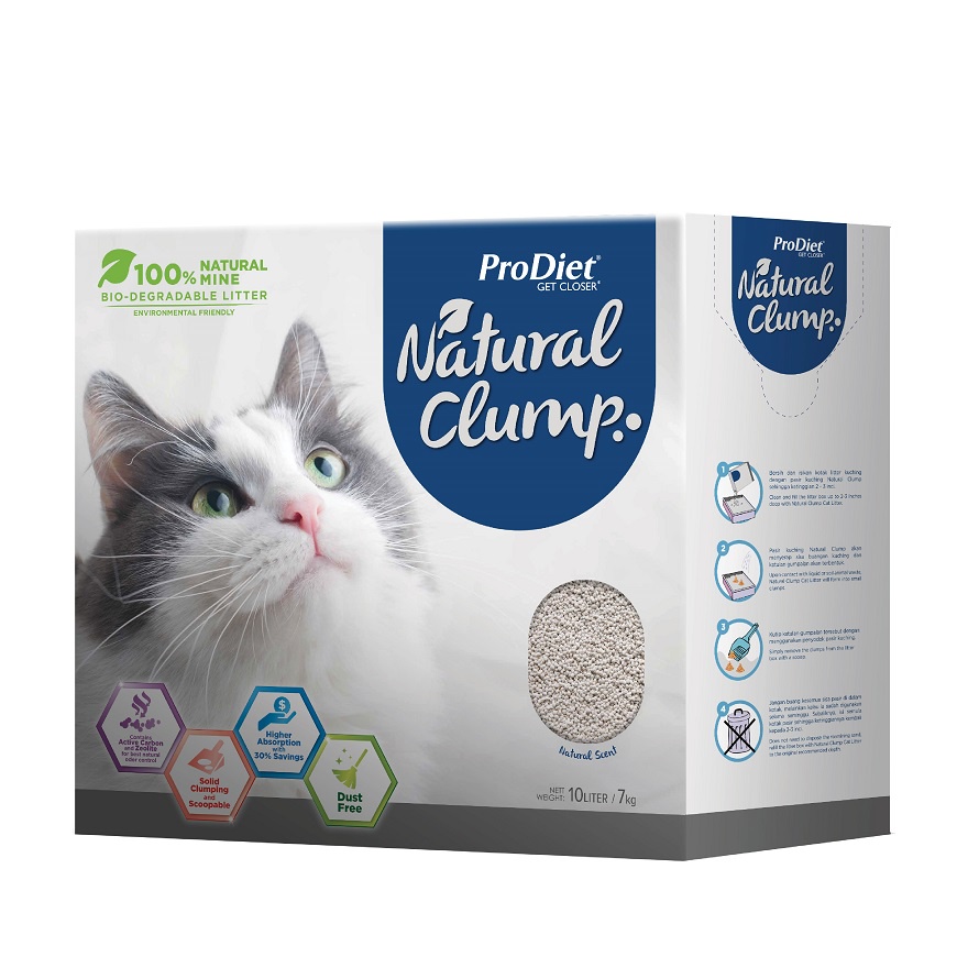 Prodiet Natural Clump Cat Litter (10L) Shopee Malaysia
