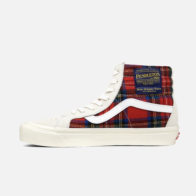 READYSTOCK ORIGINALS VANS SK8 HI 38DX ANAHEIM FACTORY X PENDLETON TARTAN Shopee Malaysia
