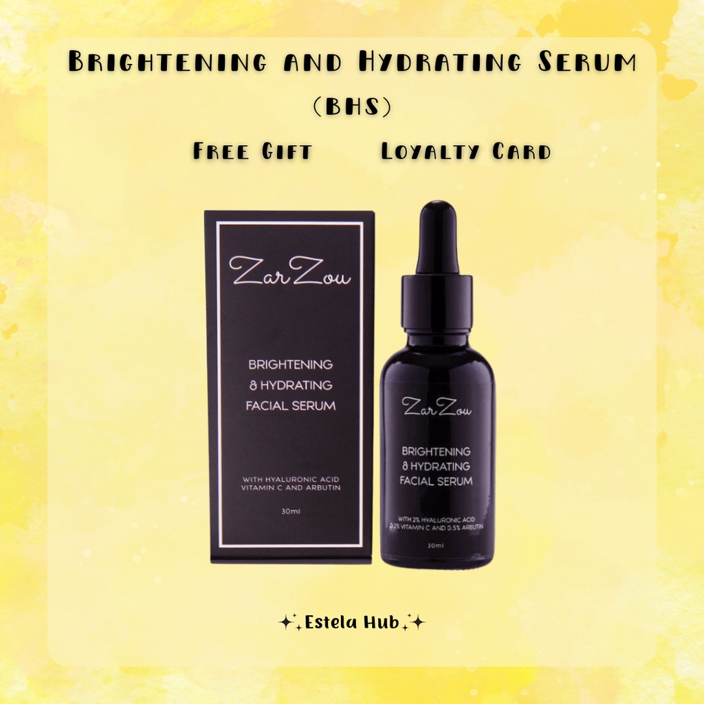 ZARZOU BRIGHTENING & HYDRATING SERUM (BHS) | Shopee Malaysia