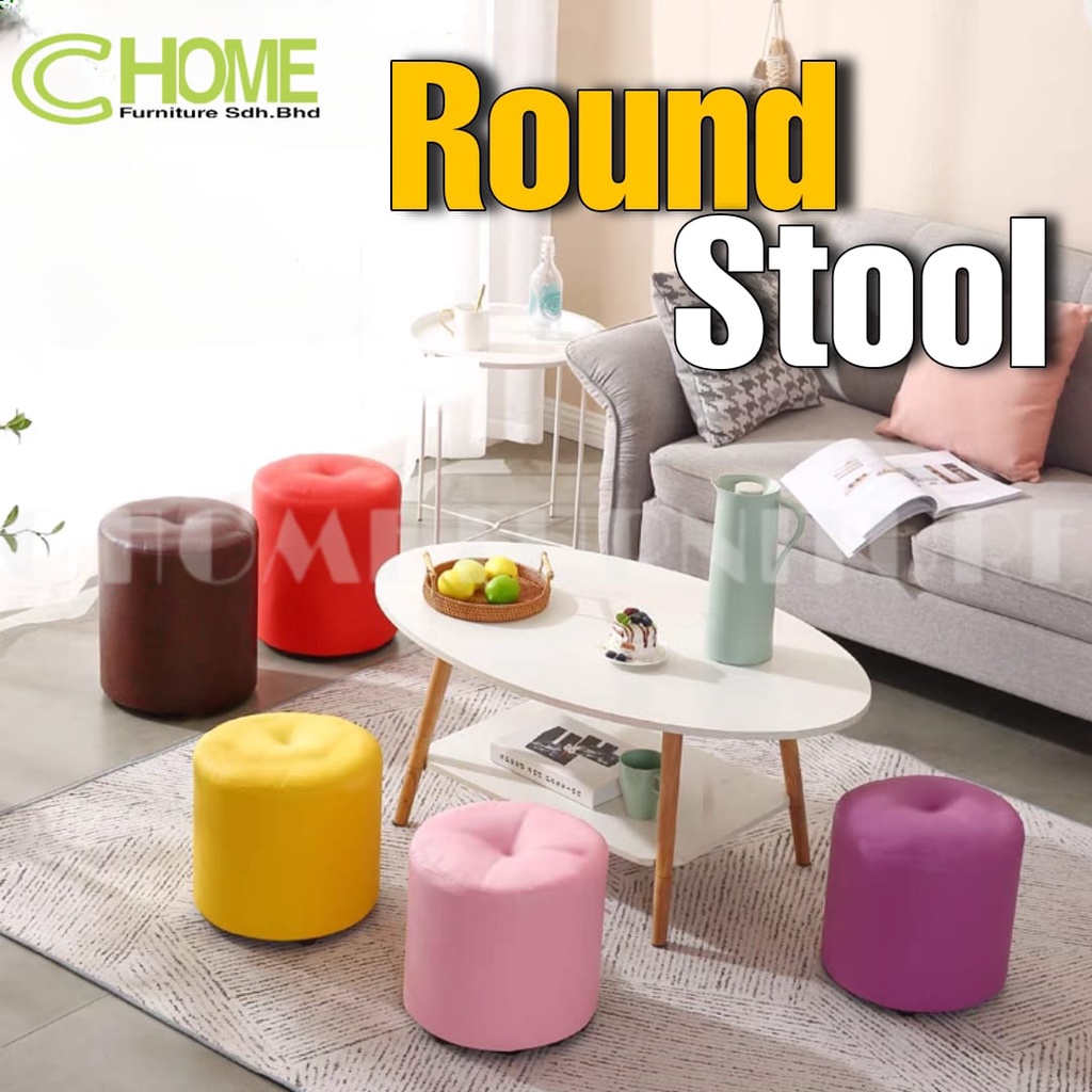 C HOME:-Round Stools/Stool Kecik/Stool Bulat | Shopee Malaysia