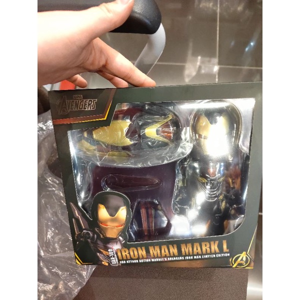 Jual BEAST KINGDOM EAA-052 EGG ATTACK IRON MAN MARK 47 IRONMAN MK47 di