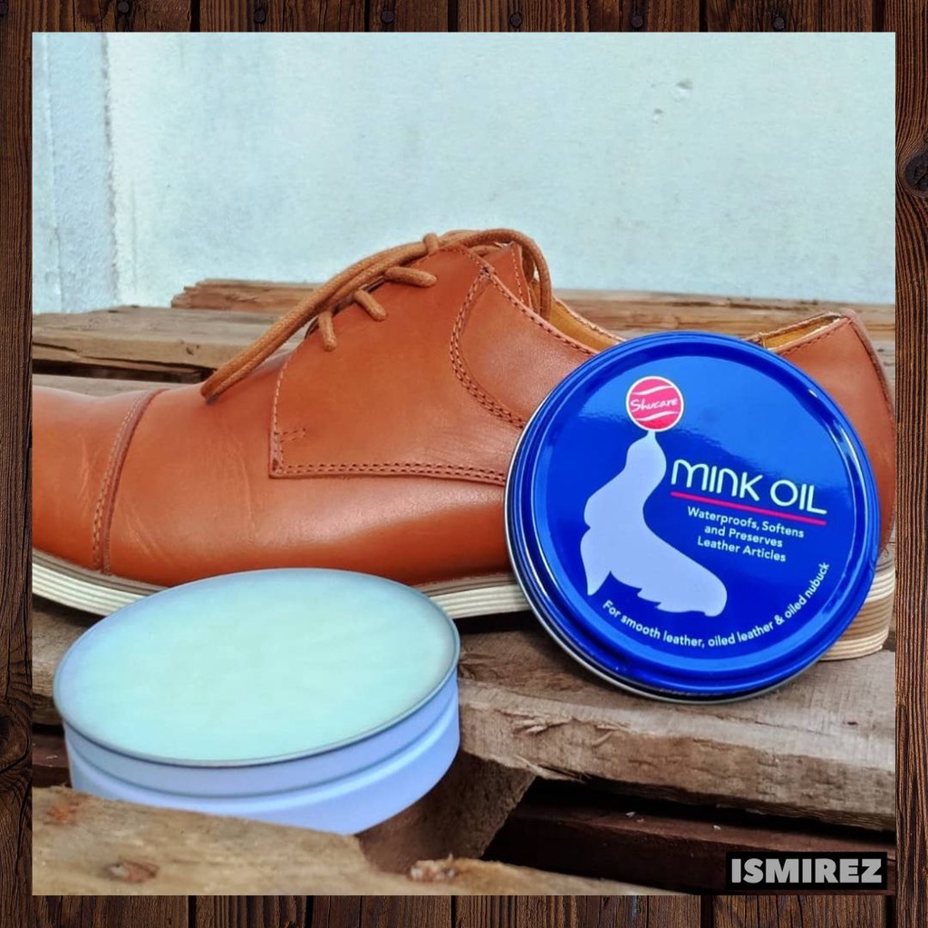 Shucare Mink Oil 100ml or 45g Dubbin 125g Leather Conditioner Shopee