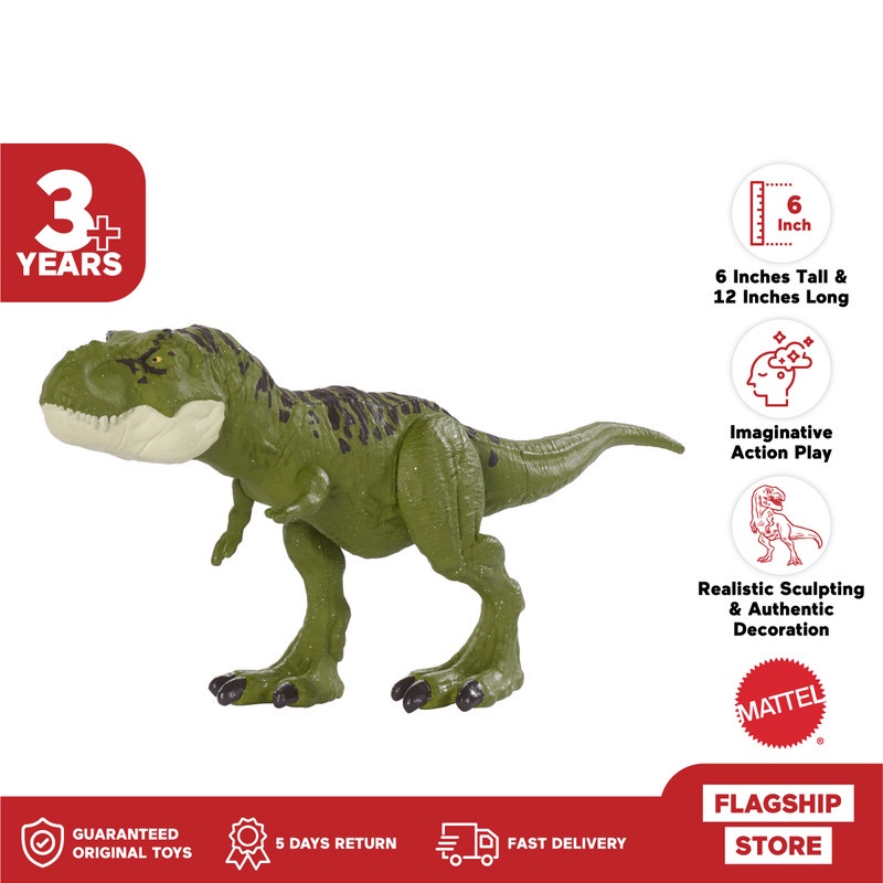 Jurassic World Tyrannosaurus Rex Dinosaur - Action Figure Toys | Shopee ...