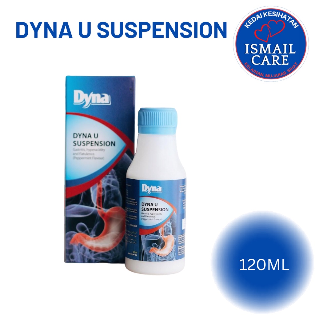 DYNA U SUSPENSION (PEPPERMINT FLAVOUR) (UBAT GASTRIK) Shopee Malaysia