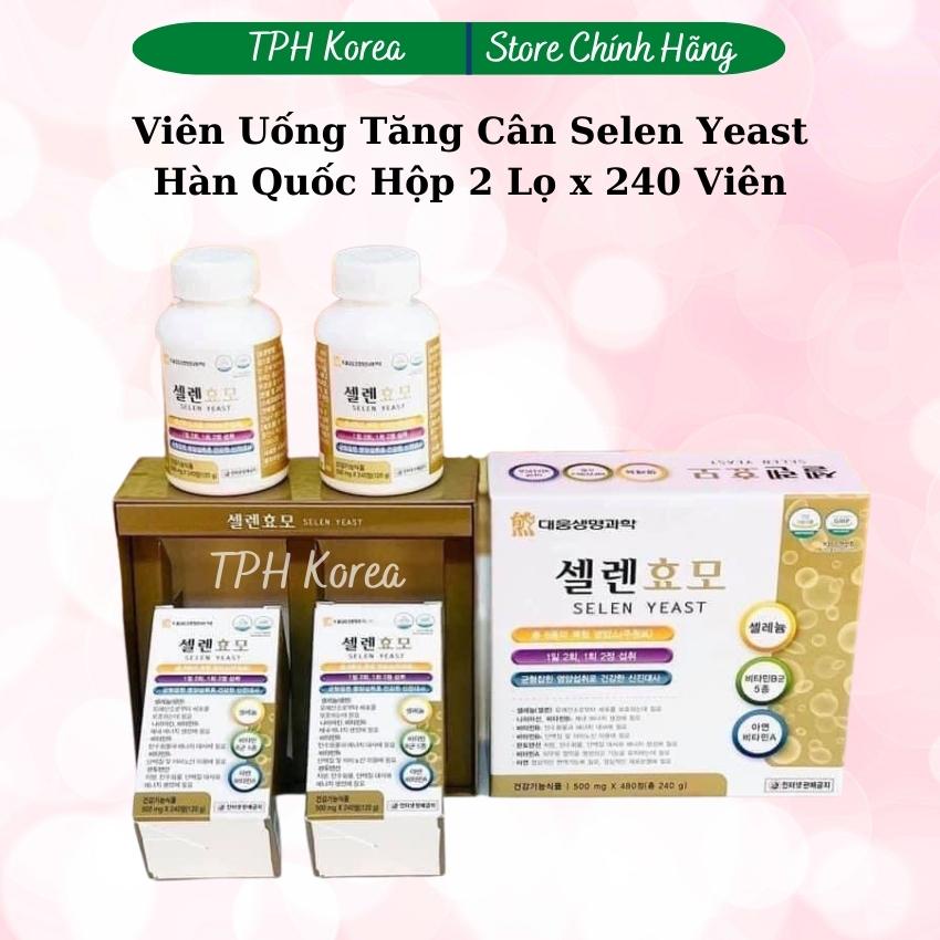Selen Yeast Korean Multivitamin Weight Gain Pill Box of 2 bottles x 240