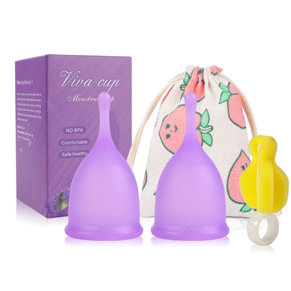 2022 New Sterilizing Menstrual Cup Silicone Women Menstrual Period ...