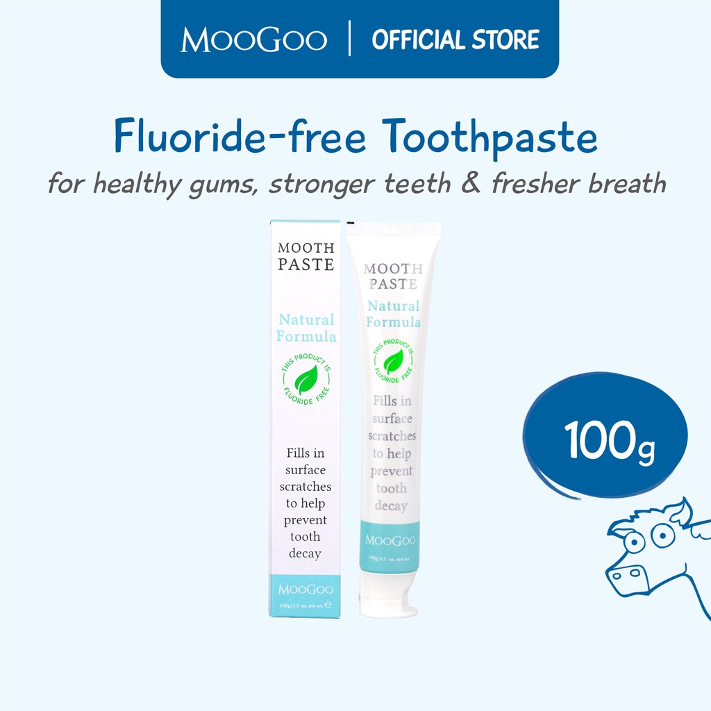 MooGoo Moothpaste FluorideFree (100g) Shopee Malaysia