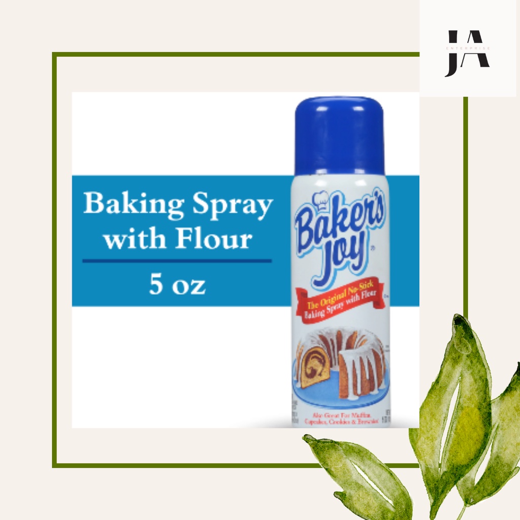 Baker's Joy No-Stick Baking Spray with Flour, 5 Oz