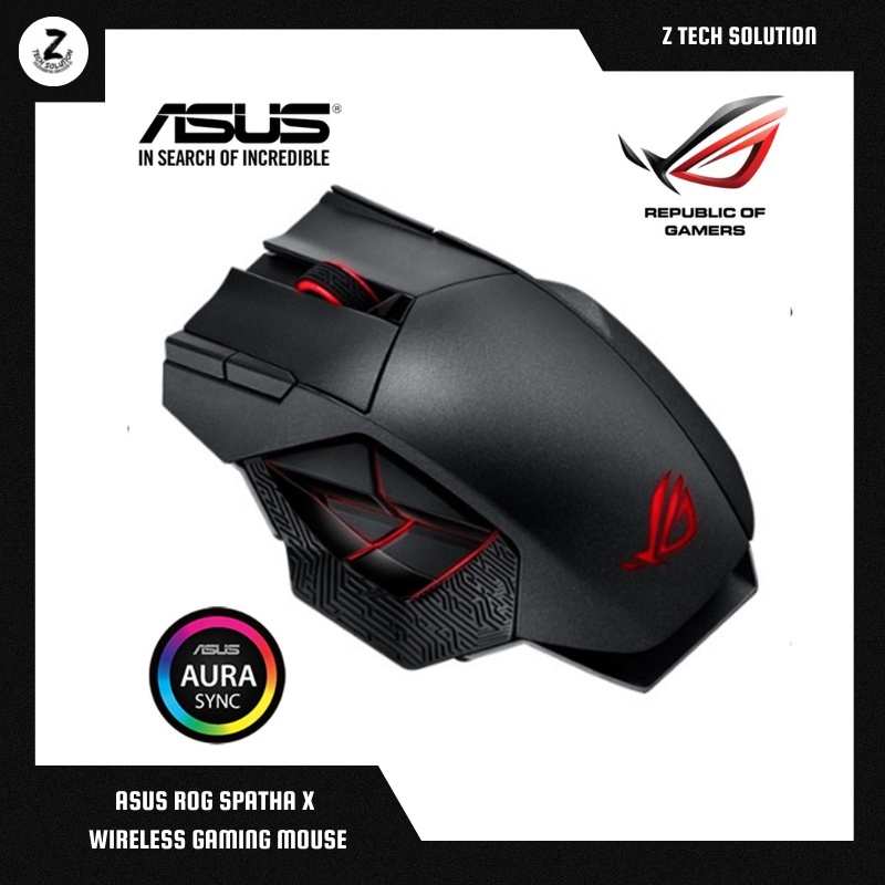 Asus ROG Spatha X Wireless Gaming Mouse | Shopee Malaysia