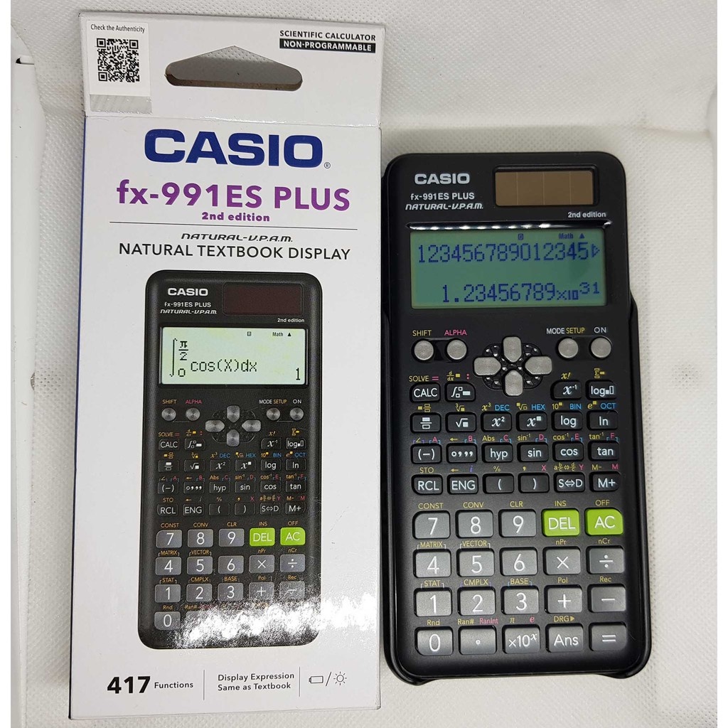 Casio FX991ES PLUS 552 Funtion Scientific Calculator | Shopee Malaysia