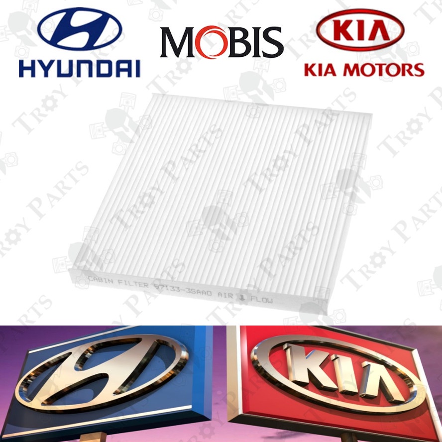 Original Kia Hyundai Cabin Air Aircon Filter Hyundai Santa Fe DM Sonata