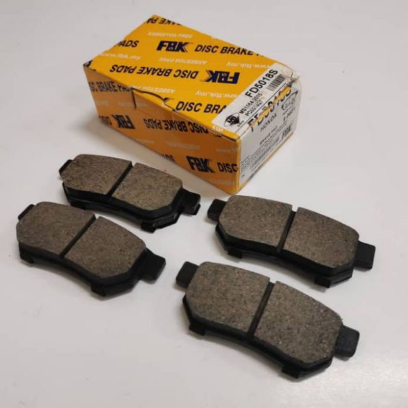 FBK DISC BRAKE PAD REAR HONDA CITY SEL GD/TMO GM2/T9A GM6/JAZZ SAA GD