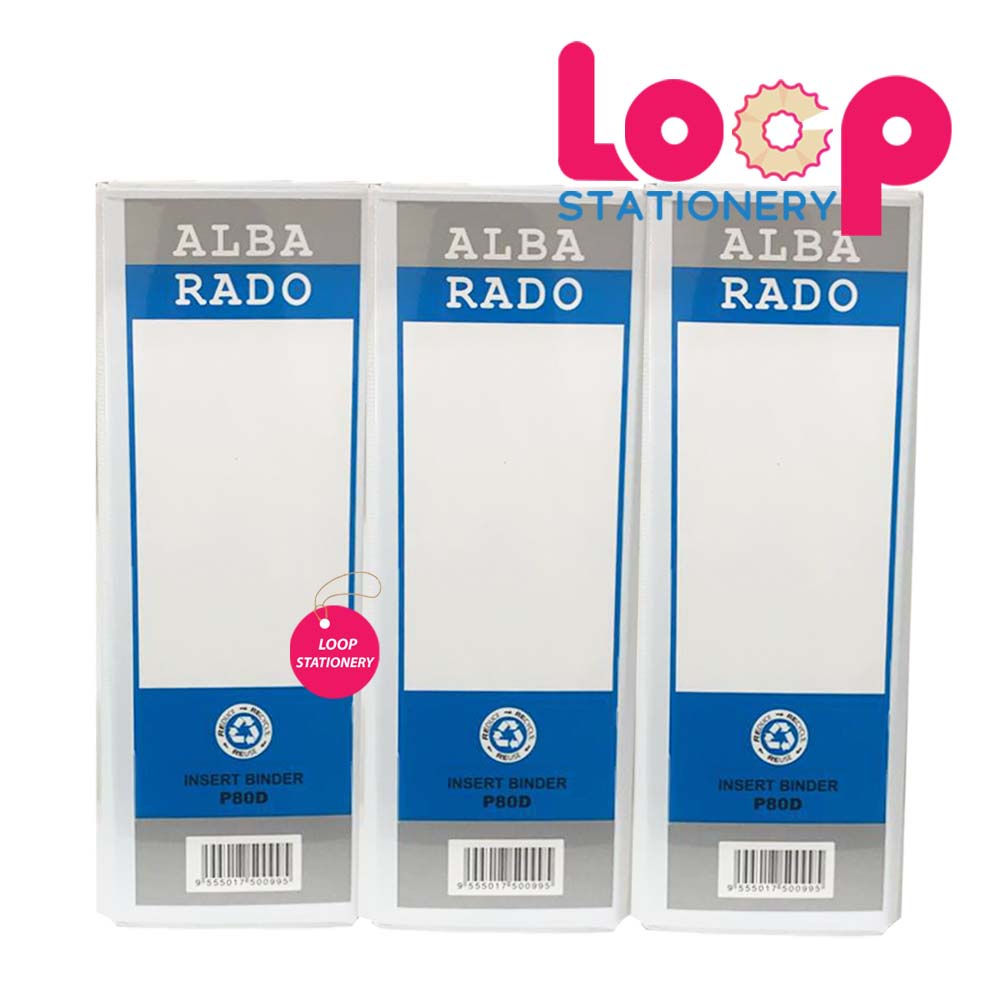 ALBA RADO 2D Ring File 80mm | Shopee Malaysia