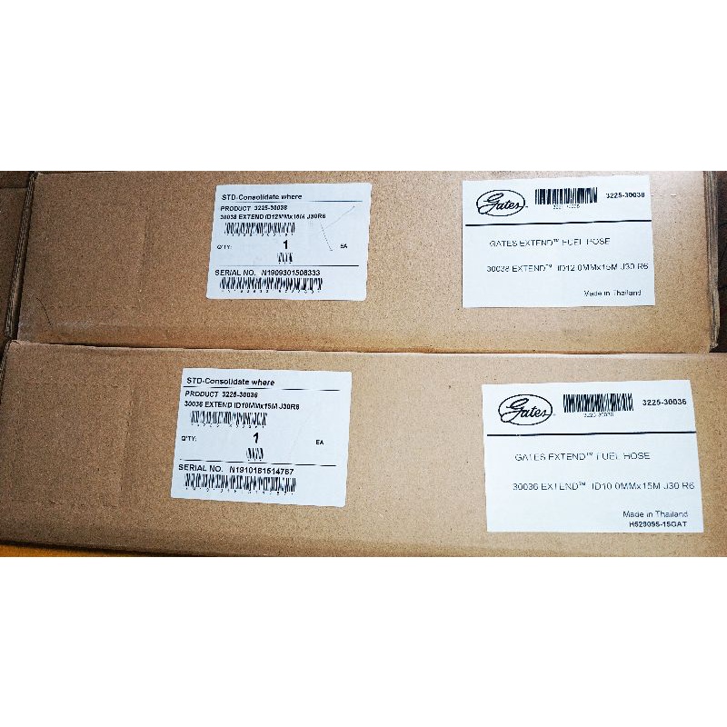 [Original GATES] Fuel Line Hose (3225 Series) 7mm/8mm/10mm/11mm/12mm