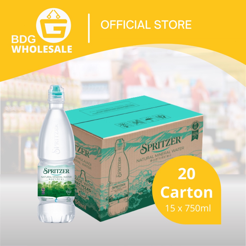 Spritzer Mineral Water 15x750ml | Shopee Malaysia