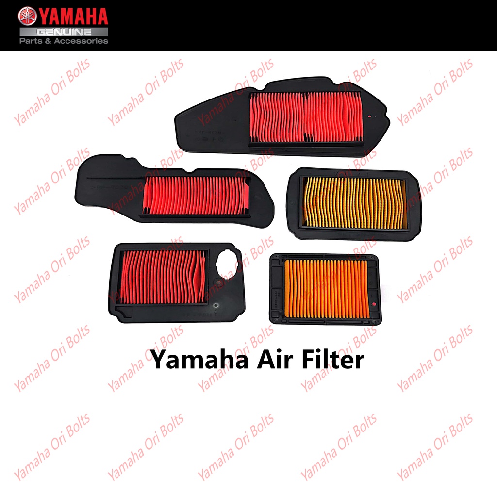 Yamaha Original Air Filter Y15 Y16 Y125ZR 135LC Lagenda Injection 115 110 FZ150 R15 NVX MT15 R25