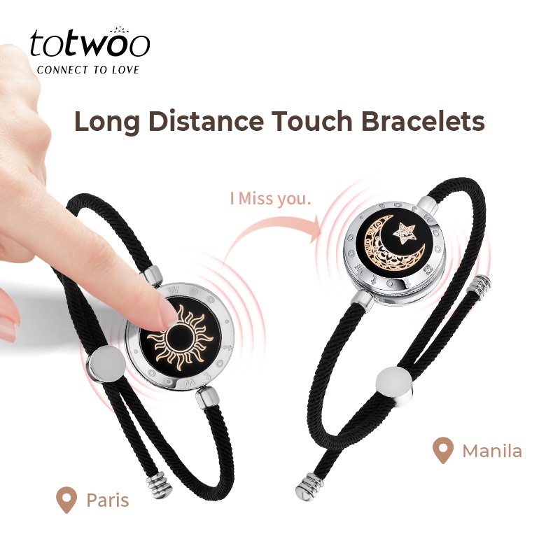 Long distance hot sale tap bracelet