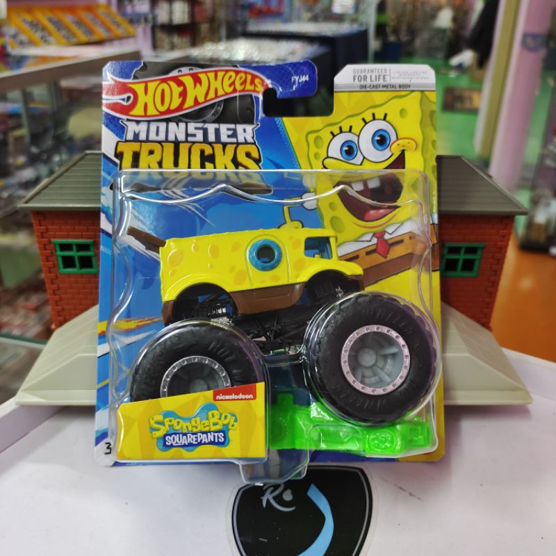 HOT WHEELS MONSTER TRUCKS SPONGEBOB SQUAREPANTS NICKELODEON | Shopee ...