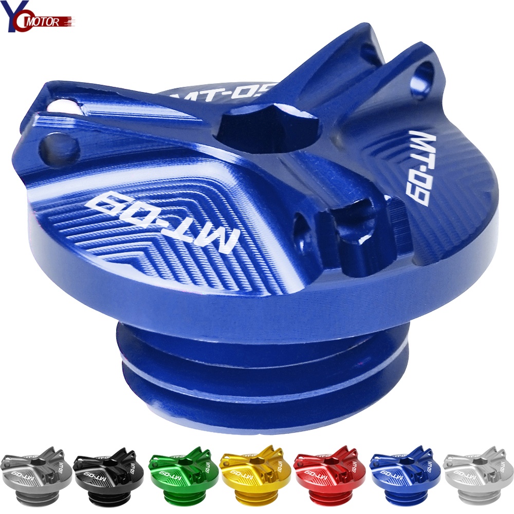 New Motorcycle Engine Oil Drain Plug Sump Nut Cup Oil Fill Cap Cover