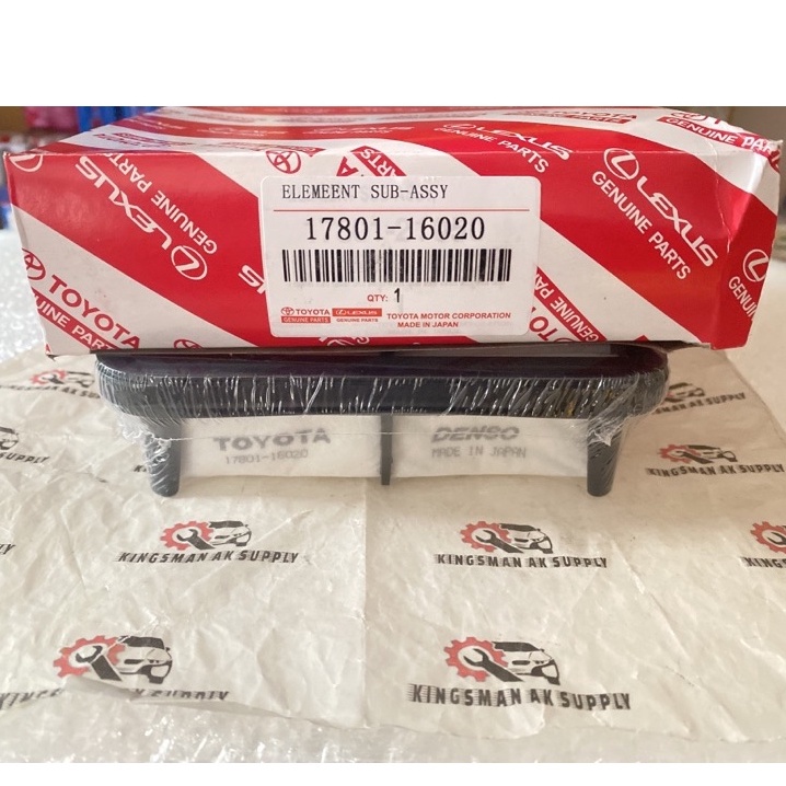 TOYOTA Engine Air Filter Toyota Avanza 1.3 F601 (2005-2006) / Celica ...