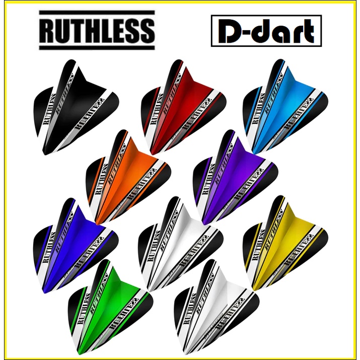 Ruthless Dart Flights KITE V100 PRO 100 Micron Darts Flight (SAYAP
