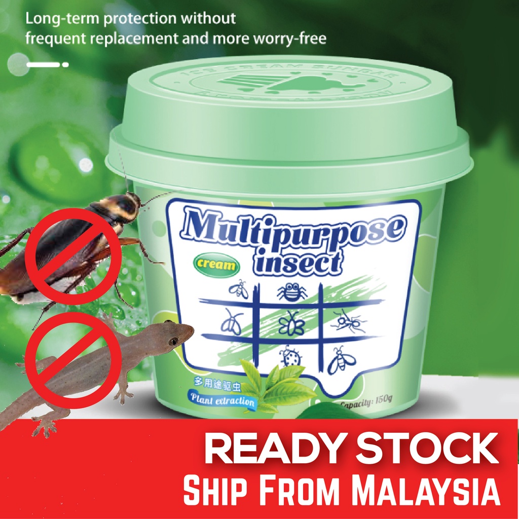 Natural Lizards Repellent Cream Racun Cicak Multipurpose Insect Pest Repellent Ointment