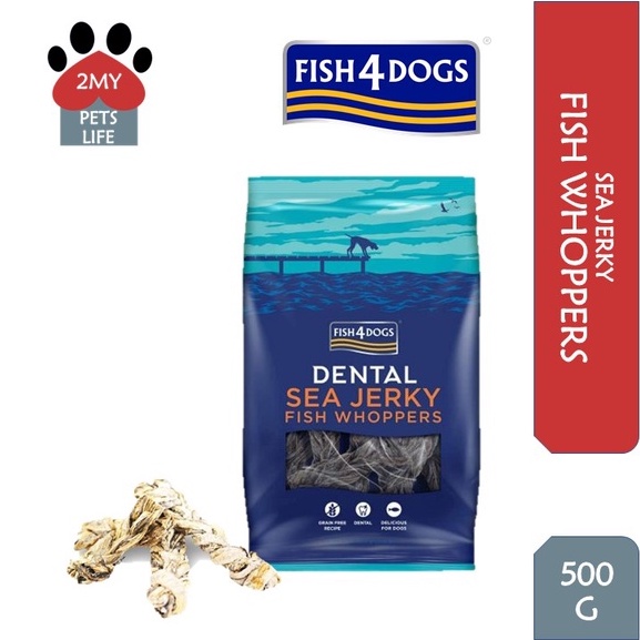 Fish4Dogs Sea Jerky Fish Skin Dog Treats Shopee Malaysia