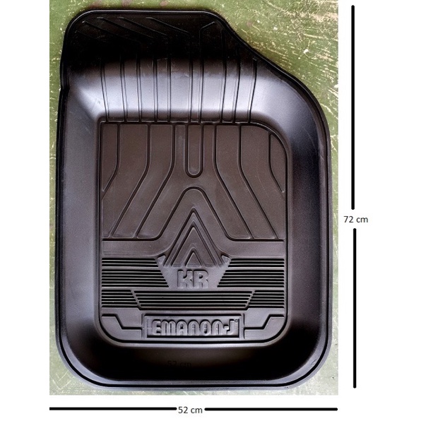 READY STOCK RUBBER EMANON J CAR MAT TRAY TYPE FRONT OR EMANON J CAR MAT