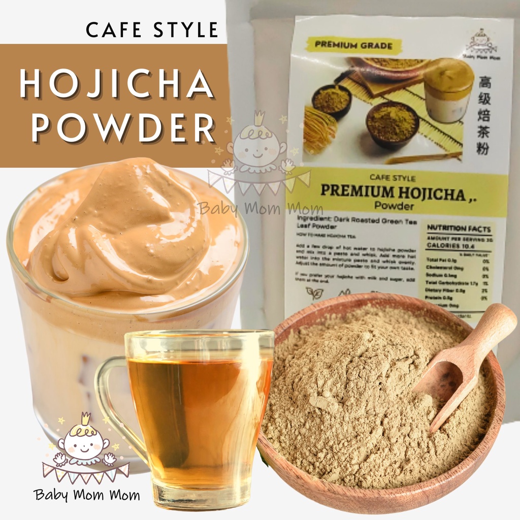 Hojicha Powder | Serbuk Teh Hoji | Premium Grade - 高级焙茶粉-Pure 100% No ...