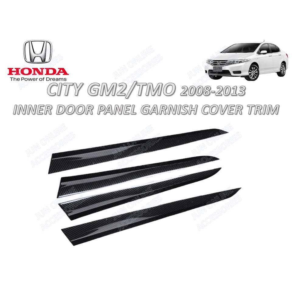 Honda City TMO 2008-2013 Inner Door Panel Garnish Trim Interior Cover ...