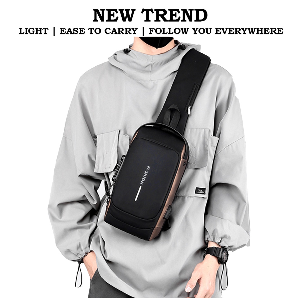 7star Casual Man Men Sling Bag Messenger Bag Crossbody Bag Shoulder Bag ...