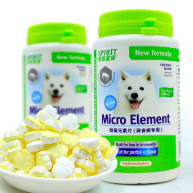 Spirit Mineral Supplement For Pets Of 10 Tablets) Shopee