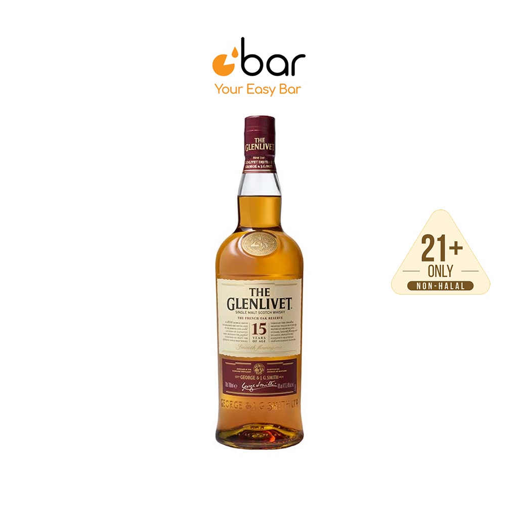 The Glenlivet 15 Years Whisky (700ml) Shopee Malaysia