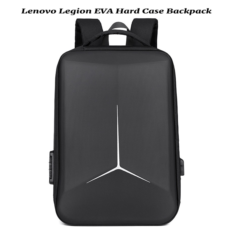 Lenovo Legion Hard Case Backpacks For Men With Antithief Password Lock 17.3 Inch Large Capacity