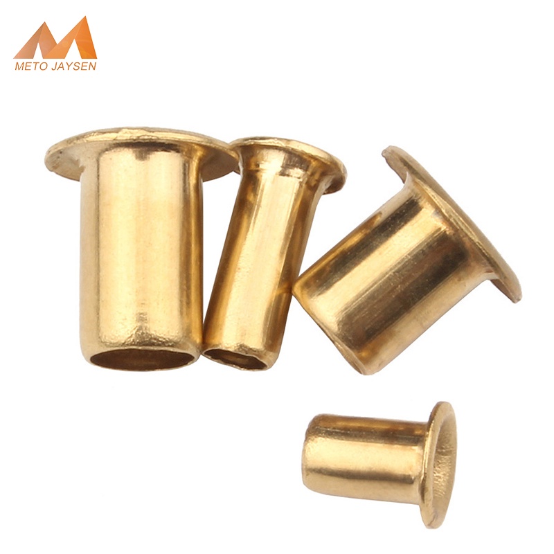 M3 M3.5 M4 M5 M6 Brass Eyelet Rivet Nut Copper Hollow Grommet Hole ...