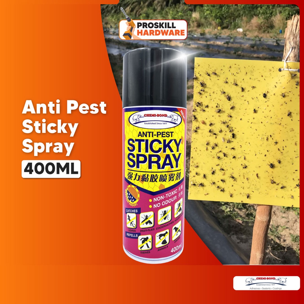 PROSKILL HARDWARE Anti Pest Sticky Spray Chemibond Insect Spray Pest