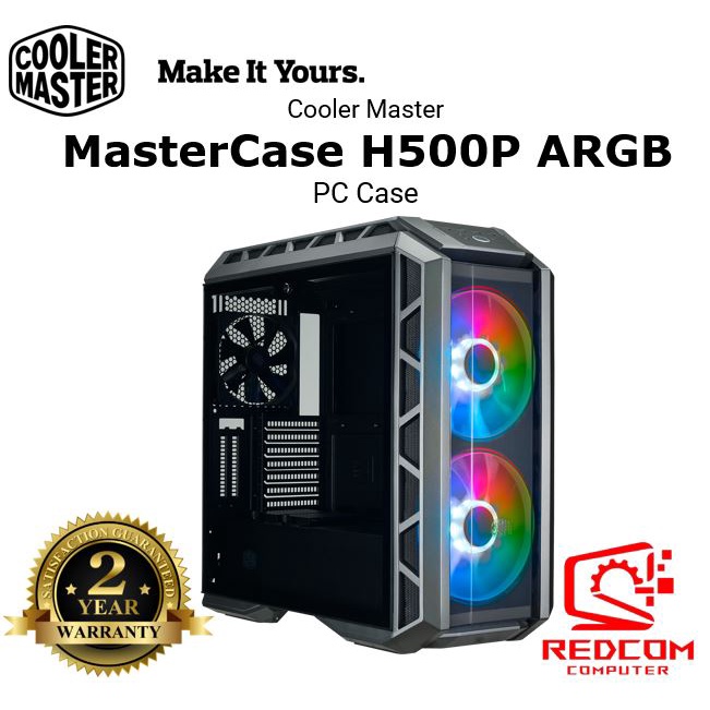 Cooler Master Mastercase H500p Argb E Atx Case Dual Argb Fans 200mm Shopee Malaysia 8044