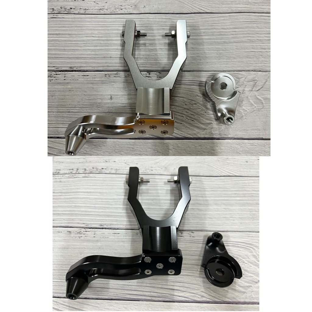 Yamaha RXZ Steering Damper Bracket Just Plug n Play Only 100 CNC